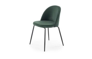 Krzesło MODERN Velvet - Ciemna zieleń